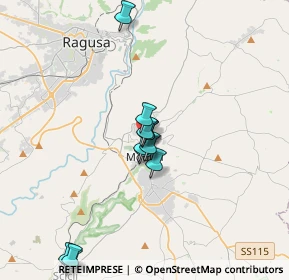 Mappa Via Gesù, 97015 Modica RG, Italia (3.69917)