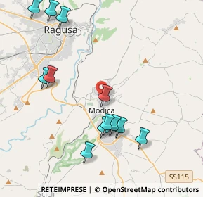 Mappa Via Gesù, 97015 Modica RG, Italia (5.0625)
