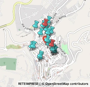 Mappa Via Gesù, 97015 Modica RG, Italia (0.303)