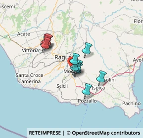 Mappa Via San Giovanni Bosco, 97015 Modica RG, Italia (10.62923)