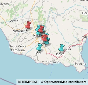 Mappa Via Iabichino Raffaele, 97015 Modica RG, Italia (7.67909)