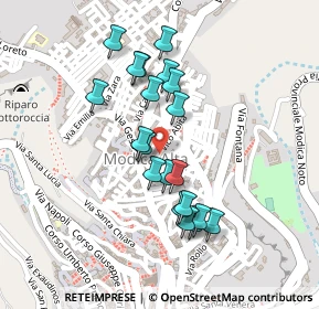 Mappa Via Iabichino Raffaele, 97015 Modica RG, Italia (0.2265)