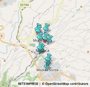 Mappa Via Blandini, 97015 Modica RG, Italia (1.24583)
