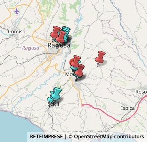 Mappa Via Calamezzana, 97015 Modica RG, Italia (6.09684)