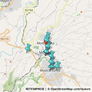 Mappa Via Poidomani, 97015 Modica RG, Italia (1.5225)