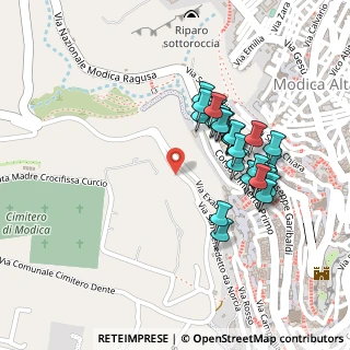 Mappa Via San Benedetto da Norcia, 97015 Modica RG, Italia (0.25)