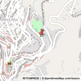 Mappa Via Fontana, 350, 97015 Modica, Ragusa (Sicilia)