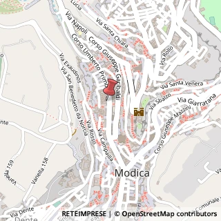 Mappa Corso umberto i 185, 97015 Modica, Ragusa (Sicilia)
