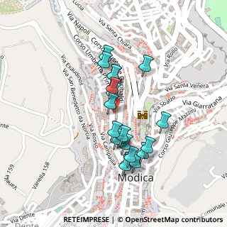 Mappa Via Ritiro, 97015 Modica RG, Italia (0.2175)