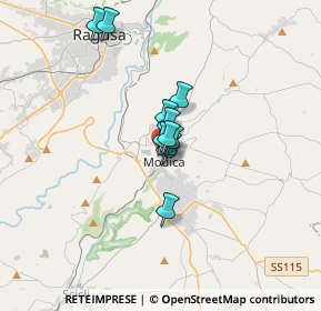 Mappa Via Exaudinos, 97015 Modica RG, Italia (2.19)