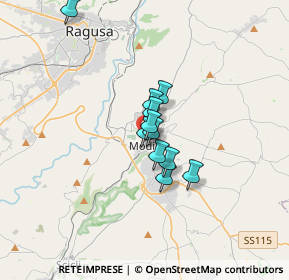 Mappa Via Exaudinos, 97015 Modica RG, Italia (2.32091)