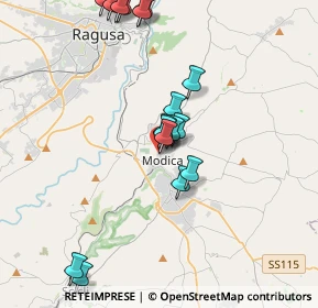 Mappa Via Exaudinos, 97015 Modica RG, Italia (4.45529)