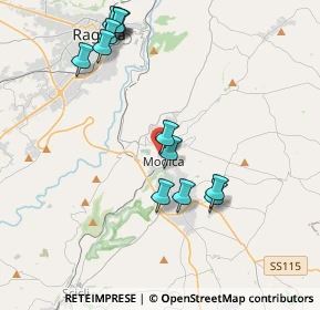 Mappa Via Exaudinos, 97015 Modica RG, Italia (4.74692)