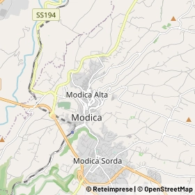 Mappa Modica
