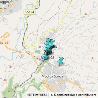 Mappa Via Regina Elena, 97015 Modica RG, Italia (0.68)