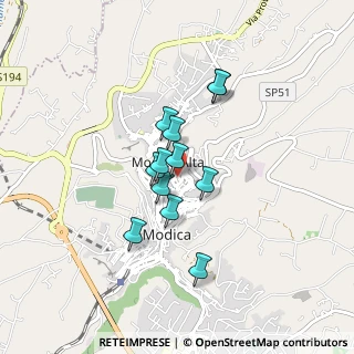 Mappa Via Regina Elena, 97015 Modica RG, Italia (0.70167)