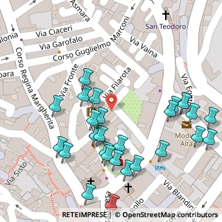Mappa Via Regina Elena, 97015 Modica RG, Italia (0.08214)