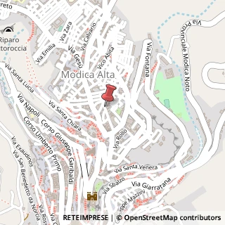 Mappa Via Regina Elena, 74, 97015 Modica, Ragusa (Sicilia)