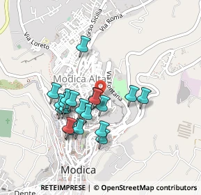 Mappa Corso Vittorio Emanuele, 97015 Modica RG, Italia (0.4365)