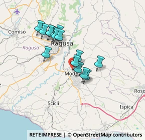 Mappa Via del Mare, 97015 Modica RG, Italia (6.50133)