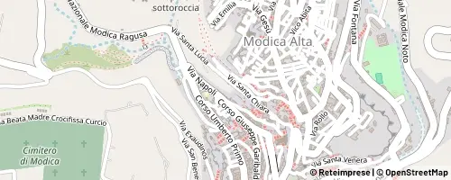 Mappa Modica
