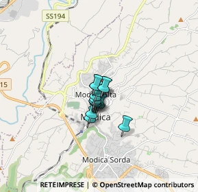 Mappa Via Ciaceri, 97015 Modica RG, Italia (0.762)