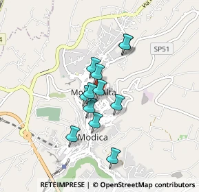 Mappa Via Ciaceri, 97015 Modica RG, Italia (0.72083)