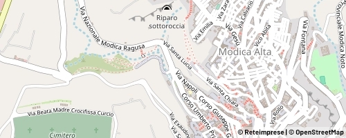 Mappa Modica