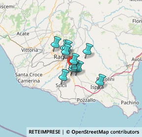 Mappa Via Garofalo, 97015 Modica RG, Italia (7.25364)