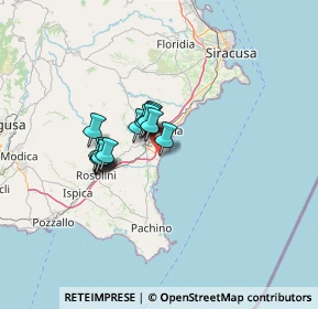 Mappa Contrada Guardiola, 96017 Noto SR, Italia (9.57357)