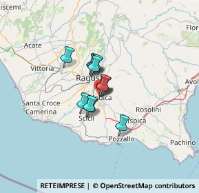 Mappa Via Cartellone, 97015 Modica RG, Italia (7.57167)