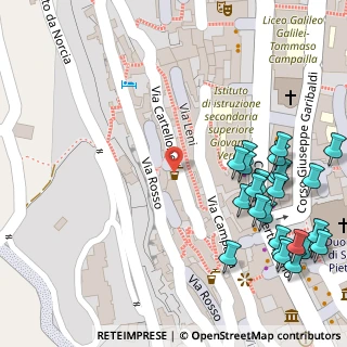 Mappa Via Cartellone, 97015 Modica RG, Italia (0.1)