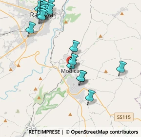 Mappa Via Marchesa Tedeschi, 97015 Modica RG, Italia (5.5845)