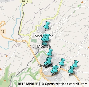 Mappa Via Marchesa Tedeschi, 97015 Modica RG, Italia (2.1515)