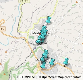 Mappa Via Marchesa Tedeschi, 97015 Modica RG, Italia (1.405)