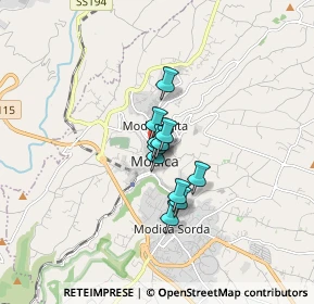 Mappa Via Marchesa Tedeschi, 97015 Modica RG, Italia (0.99364)