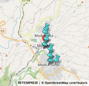 Mappa Via Marchesa Tedeschi, 97015 Modica RG, Italia (1.19182)