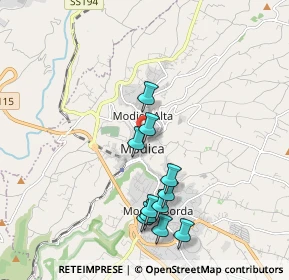 Mappa Via Marchesa Tedeschi, 97015 Modica RG, Italia (2.11545)