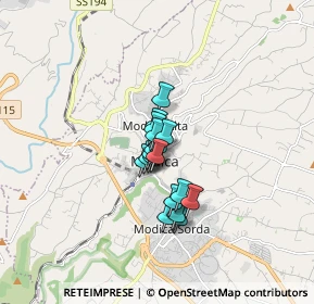 Mappa Via Marchesa Tedeschi, 97015 Modica RG, Italia (1.05)