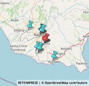 Mappa Segreteria, 97015 Modica RG, Italia (7.58917)