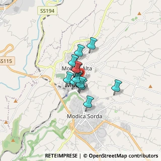 Mappa Vico Zacco, 97015 Modica RG, Italia (1.05583)