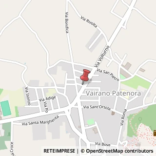 Mappa Via Volturno, 93, 81059 Vairano Patenora, Caserta (Campania)
