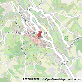 Mappa Via Roma, 10, 82033 Cusano Mutri, Benevento (Campania)