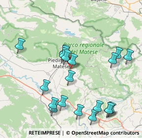 Mappa Via Campo, 81016 San Potito Sannitico CE, Italia (9.16)