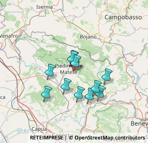 Mappa Via Campo, 81016 San Potito Sannitico CE, Italia (11.45455)