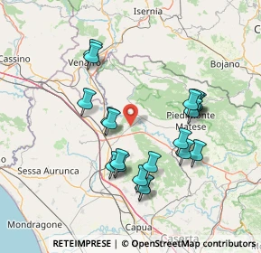 Mappa SP 4 Venti, 81040 Pietravairano CE, Italia (14.9815)