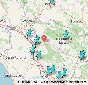 Mappa SP 4 Venti, 81040 Pietravairano CE, Italia (20.96692)