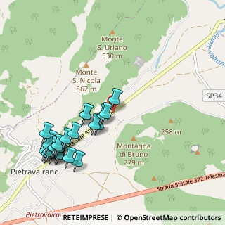 Mappa SP 4 Venti, 81040 Pietravairano CE, Italia (1.29286)