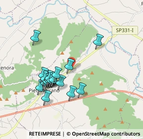 Mappa SP 4 Venti, 81040 Pietravairano CE, Italia (1.791)