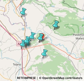 Mappa SP 4 Venti, 81040 Pietravairano CE, Italia (6.28182)